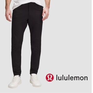 Lululemon Men’s ABC 5-Pocket Slim Pants Black Size 30 Technical Stretch